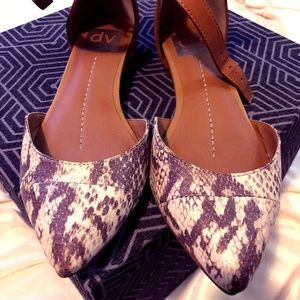 Dolce Vita Snakeskin Flats